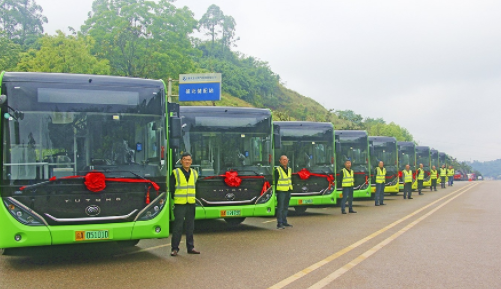 重慶合川新增43輛純電動公交車！5月1日正式投放這5條公交線